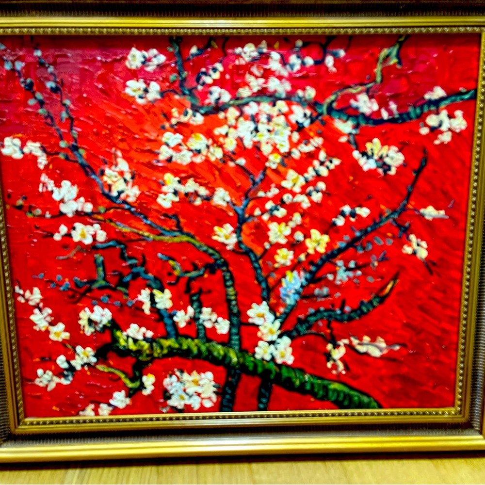 Replica of Van Gogh beautiful pic oil on canvas